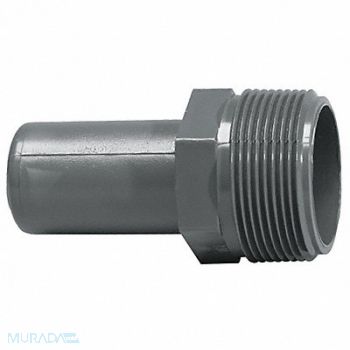 GRAINGER APPROVED Adapter 1 1/4 x 1 1/4 in Insert x MNPT, 22FN98