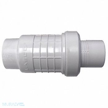 GRAINGER APPROVED Repair Coupling 1/2 in Socket White, 22FP32