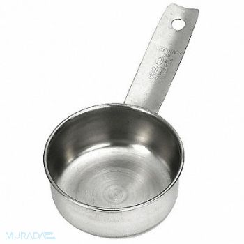 TABLECRAFT PRODUCTS COMPANY Measuring Cup 1/3 Cup Stainless Steel, 22JJ91