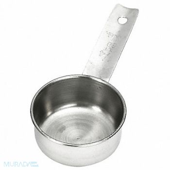 TABLECRAFT PRODUCTS COMPANY Measuring Cup 1/4 Cup Stainless Steel, 22JJ92