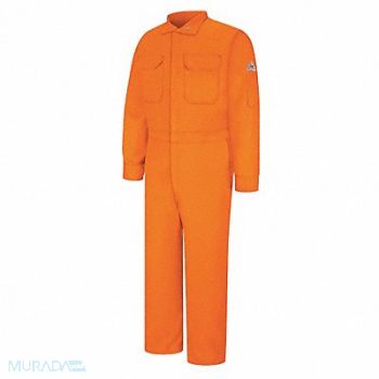 VF IMAGEWEAR J6389 Flame-Resistant Coverall Orange 38, 22JX15