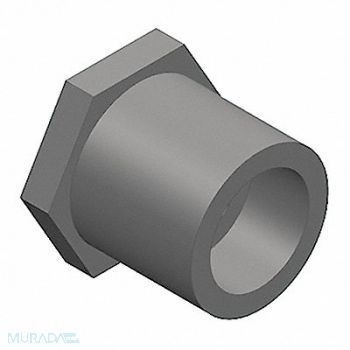 GRAINGER APPROVED Reducing Bushing 1/4 x 3/8 in PVC, 22JY80