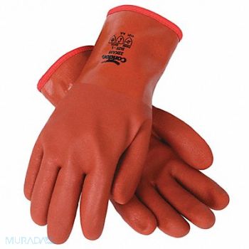 CONDOR Chem Resist Glv PVC 12 In XL Red Brwn PR, 22KA69
