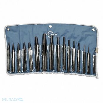 MAYHEW Combination Punch Set 16 Pieces, 22KK65