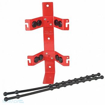 INDUSTRIAL SCIENTIFIC Gas Cylinder Holder Wall Mount, 22KX88