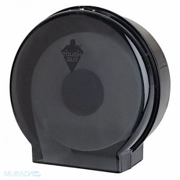 TOUGH GUY Toilet Paper Dispenser (1) Roll Plastic, 22LC63