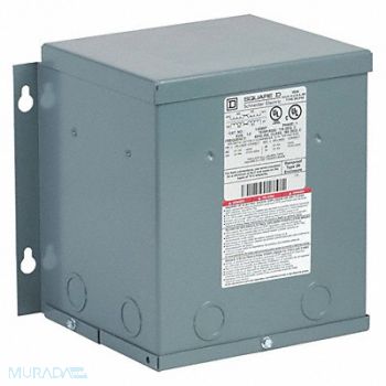 SQUARE D Transformer 240/480VAC 24/48VAC 1.5kVA, 22LP75