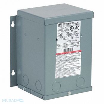 SQUARE D Transformer 240/480VAC 24/48VAC 1kVA, 22LP78