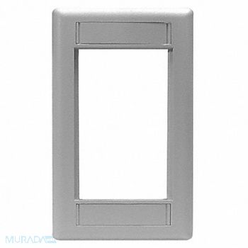 HUBBELL PREMISE WIRING IStation Plate Gray 3U, 22LU96