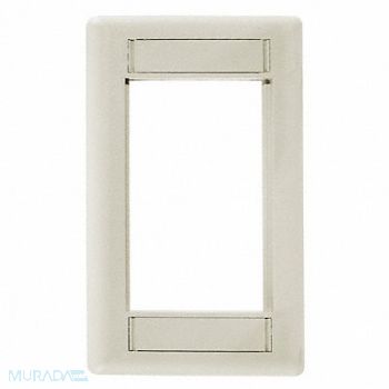 HUBBELL PREMISE WIRING IStation Plate Office White 3U, 22LU97