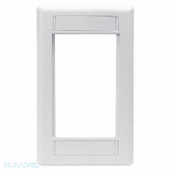 HUBBELL PREMISE WIRING IStation Plate White 3U, 22LU99