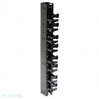 HUBBELL PREMISE WIRING Rack Mount 3.25 in W Z Frame Black, 22LW41