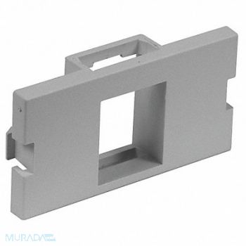 HUBBELL PREMISE WIRING IStation Module 1 Port Gray UNLD, 22LW46