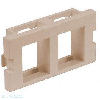 HUBBELL PREMISE WIRING IStation Module 2 Ports Almond UNLD, 22LW56