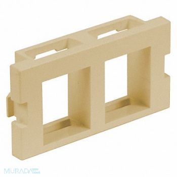 HUBBELL PREMISE WIRING IStation Module 2 Ports Ivory UNLD, 22LW58