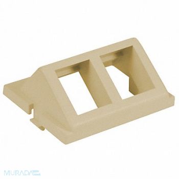 HUBBELL PREMISE WIRING IStation Module 2 Ports Ivory UNLD, 22LW65