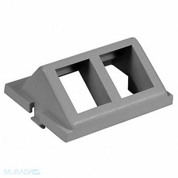 HUBBELL PREMISE WIRING IStation Module 2 Ports Gray UNLD, 22LW66