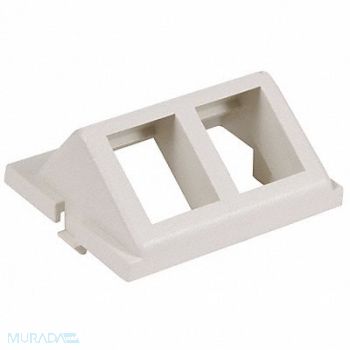 HUBBELL PREMISE WIRING IStation Module 2 Ports OfficeWhite UNLD, 22LW67