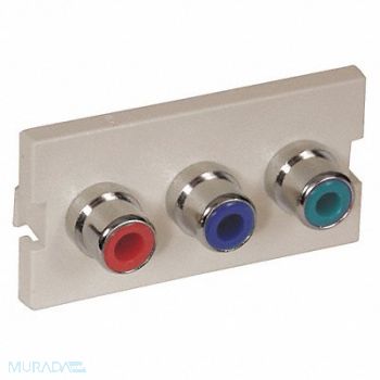 HUBBELL PREMISE WIRING IStation Module Almond RCA CMPO SDR, 22LW95