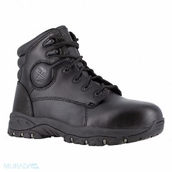 IRON AGE G5181 6 Work Boot 9 W Black Steel PR, 22M939