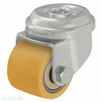 GRAINGER APPROVED Low-Profile Bolt-Hole Caster 1-3/8, 22M976