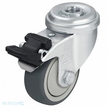 GRAINGER APPROVED Corrosion-Resistant Bolt-Hole Caster 3, 22N042