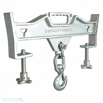 GRAINGER APPROVED Lifting Hook Dbl Fork Sgl Swivel 4000Lb., 22MW67