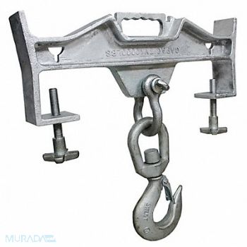 GRAINGER APPROVED Lifting Hook Dbl Fork Sgl Swivel 10000Lb, 22MW69
