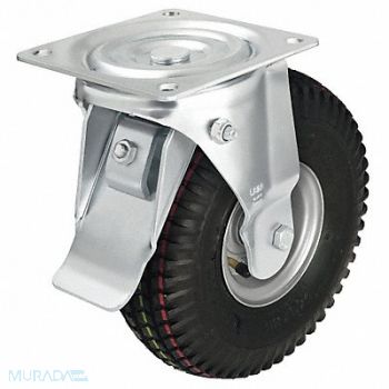 GRAINGER APPROVED Plate Cstr w/ Pneumatic Whls Swvl 550lb, 22N205