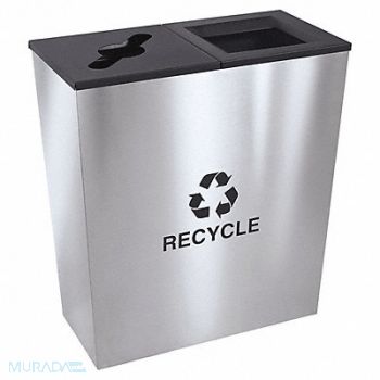 TOUGH GUY Recycling Station Silver 36 gal., 22N276