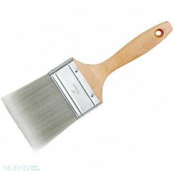ABILITY ONE Paint Brush 3 Flat Sash Polyester, 22N699