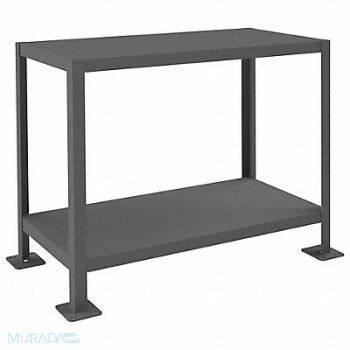 DURHAM MFG Fixed Work Table Steel 36 W 18 D, 22ND71