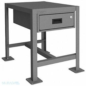 DURHAM MFG Fixed Work Table Steel 24 W 18 D, 22ND75