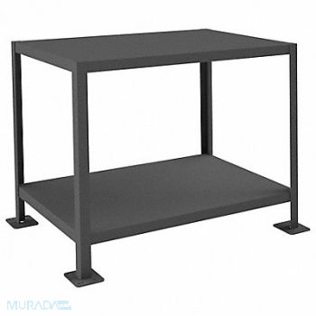 DURHAM MFG Fixed Work Table Steel 36 W 24 D, 22ND86