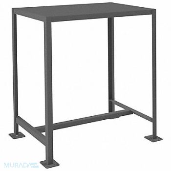 DURHAM MFG Fixed Work Table Steel 36 W 24 D, 22ND92
