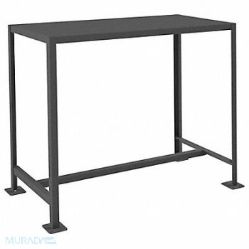 DURHAM MFG Fixed Work Table Steel 48 W 24 D, 22NE05