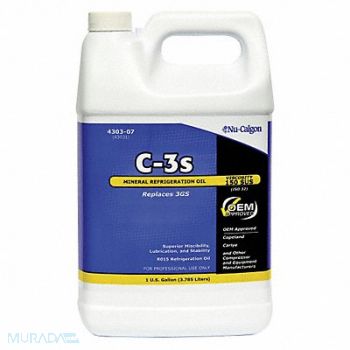 NU-CALGON Refrigeration Lubricant Mineral 1 gal, 22NV46