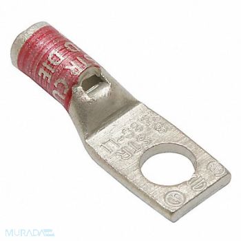 BURNDY OneHoleLugCmprsnConn STD Red 49, 22P088