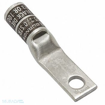 BURNDY OneHoleLugCmprsnConn STD Black 13, 22P089