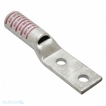 BURNDY TwoHoleLugCmprsnConn Long Pink L99, 22P091