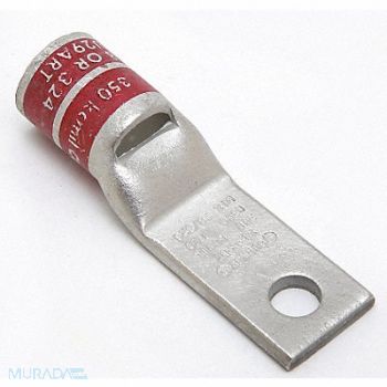 BURNDY OneHoleLugCmprsnConn STD Red 18/324, 22P098