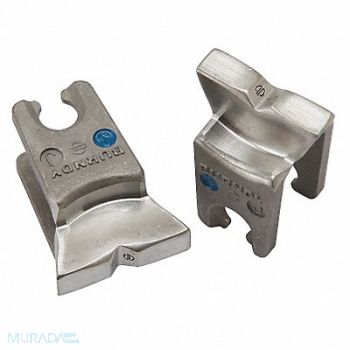 BURNDY Crimping Die W Style 6 tons 6 to 5 AWG, 22P151