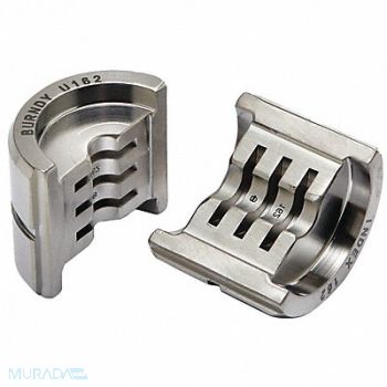 BURNDY Crimping Die U Style 12 tons 4 AWG, 22P181