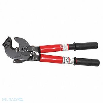 BURNDY Ratchet Cable Cutter Center Cut 20 In, 22P237