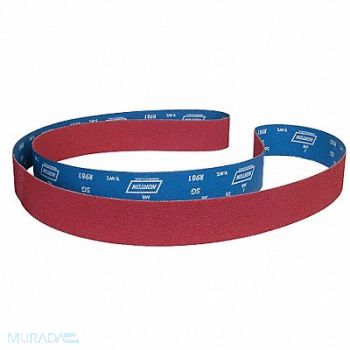 NORTON J5545 Sanding Belt 12 in L 1/2 in W 80 G, 22PD61