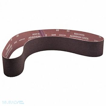 NORTON J5537 Sanding Belt 48 in L 2 1/2 in W 60 G, 22PE10