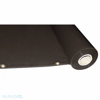 WESTWARD J4044 Welding Curtain Roll 5 ft H 75 ft W Gray, 22RN54