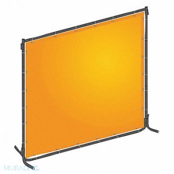 WESTWARD J4042 Welding Screen 6 ft H 6 ft W Yellow, 22RN69