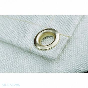 WESTWARD Welding Blanket 10 ft W 10 ft L White, 22RN85