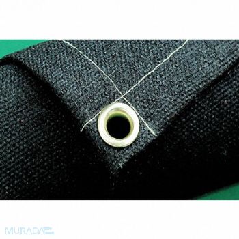 WESTWARD Welding Blanket 10 ft W 10 ft L Black, 22RN91